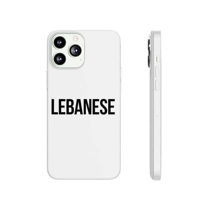 Lebanese Lesbian Phonecase iPhone