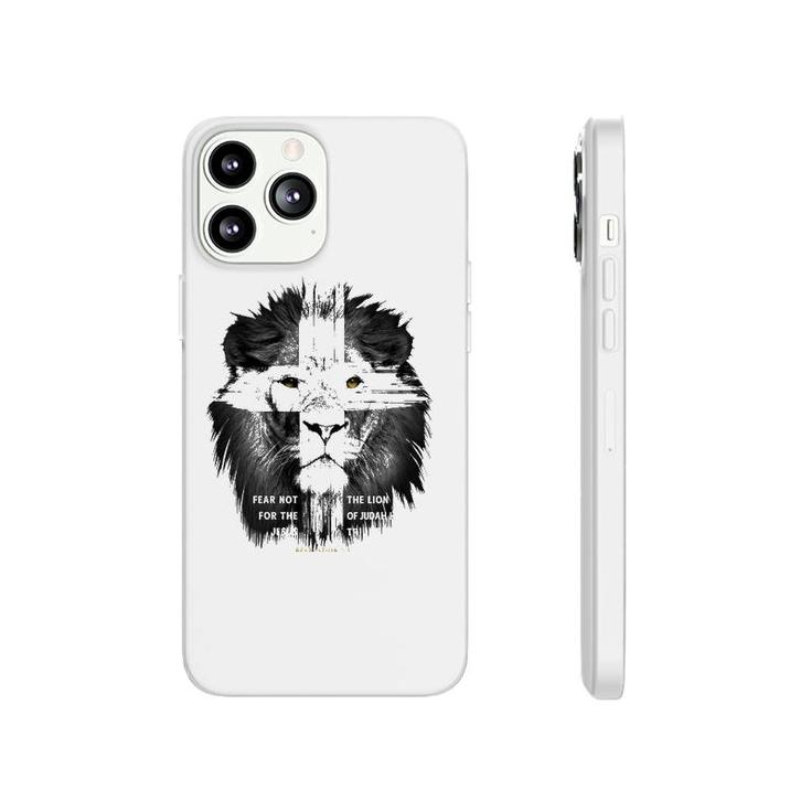 Lion Cross Jesus Christian Lord God Believer Gift Phonecase iPhone