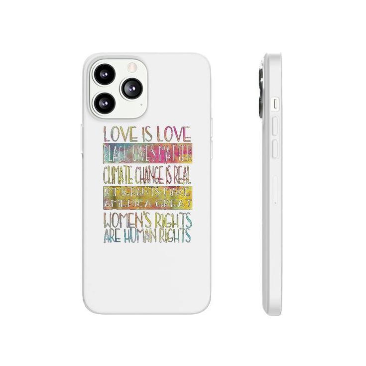 Love Is Love  Equality Feminist Phonecase iPhone