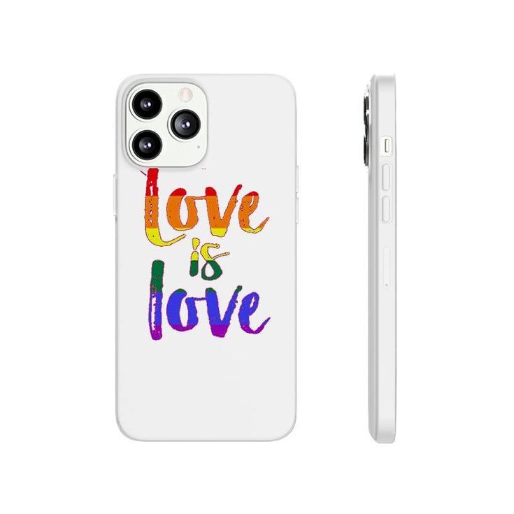 Love Is Love Lgbt Pride Phonecase iPhone