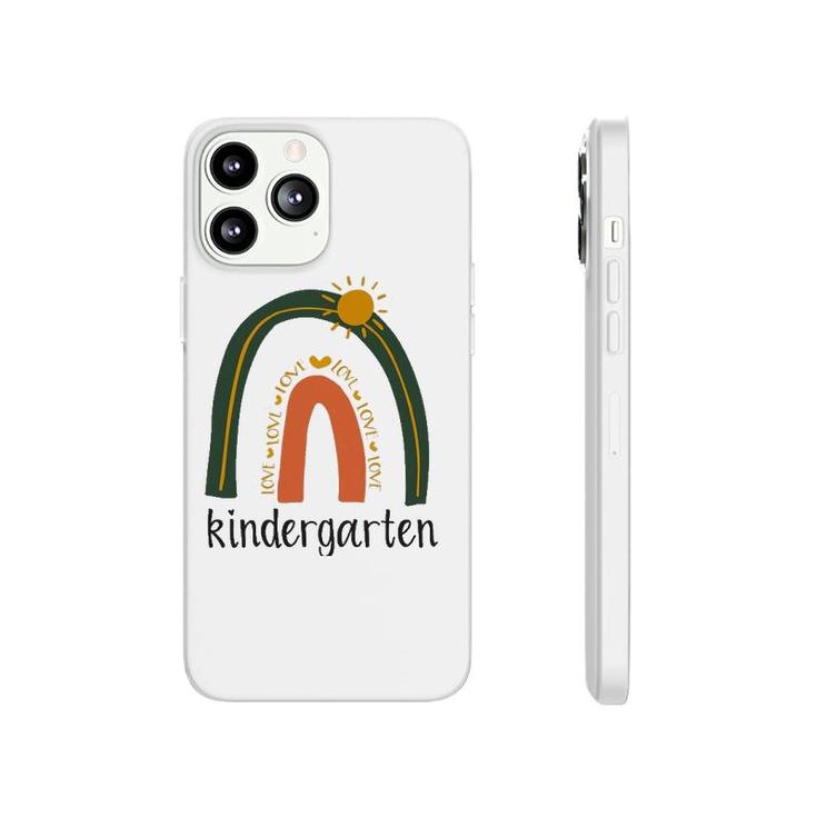 Love Rainbow Proud Nursery Preschool Kindergarten Teacher Phonecase iPhone