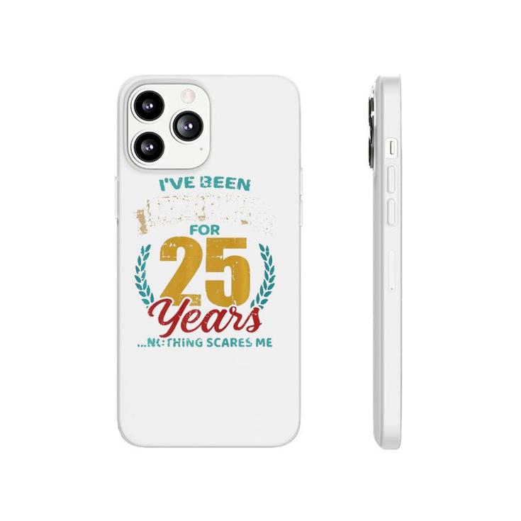 Married For 25 Years Silver Wedding Anniversary Premium Phonecase iPhone