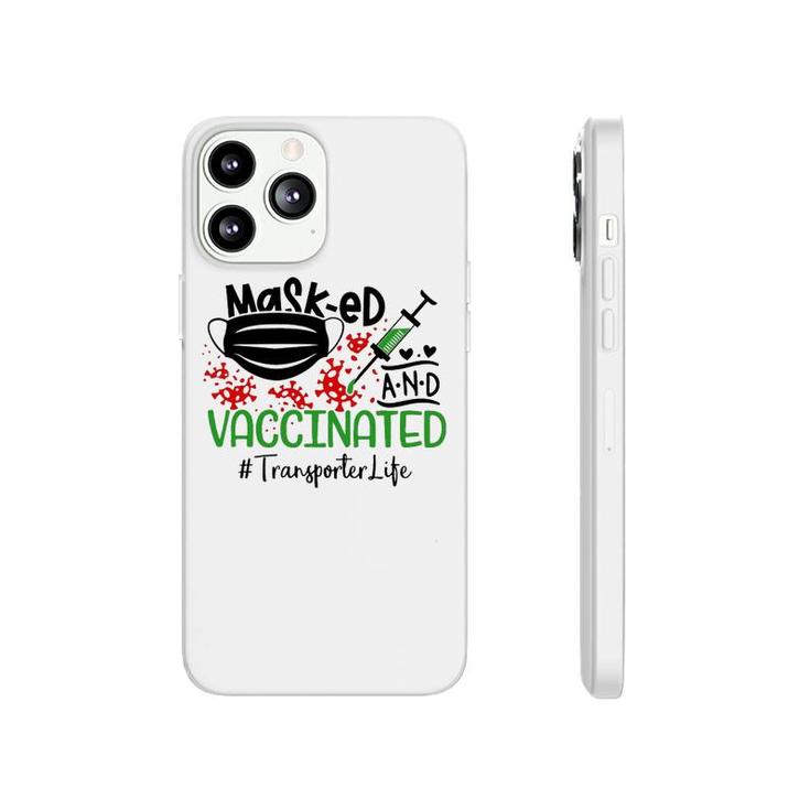 Masked And Vaccinated Transporter Phonecase iPhone