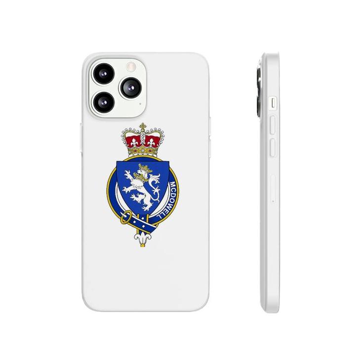 Mcdowell Coat Of Arms - Family Crest Phonecase iPhone