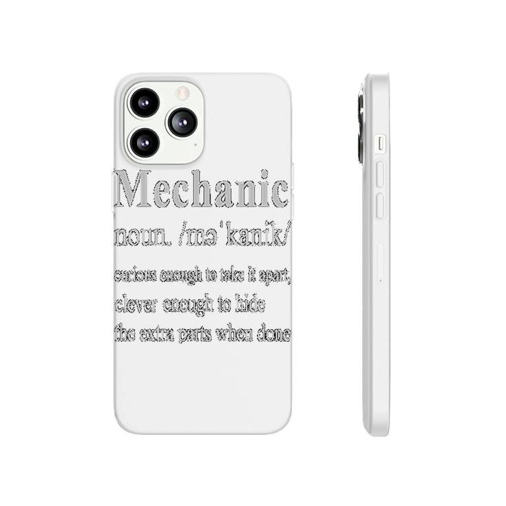 Mechanic Engineer Mechanic Definition Phonecase iPhone