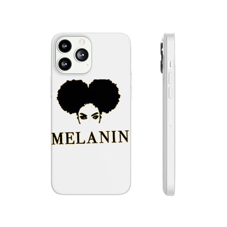 Melanin Graphic Afro Woman Black History Phonecase iPhone