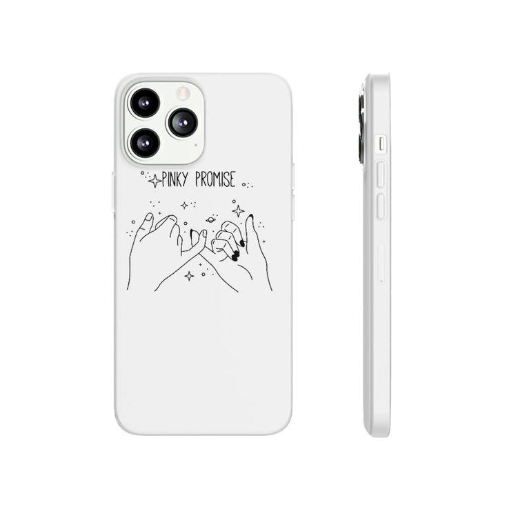 Men's Women's Pinky Promise And Be Honest Graphic Design Phonecase iPhone