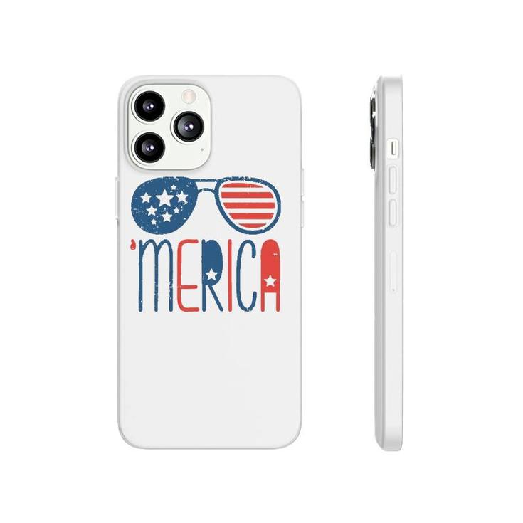 Merica American Flag Aviators Toddler4th July Usa Flag Sunglass Phonecase iPhone