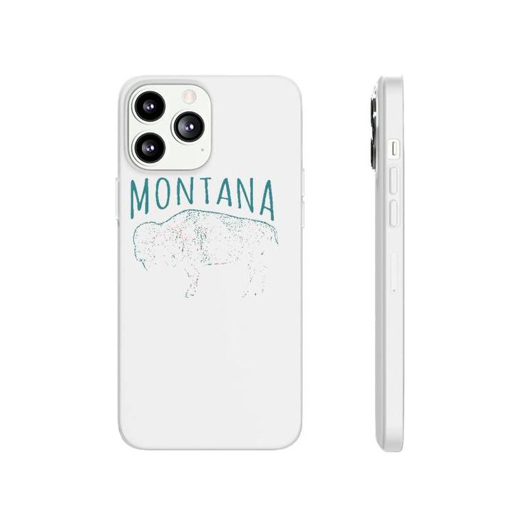 Montana Bison States Of Montana Phonecase iPhone