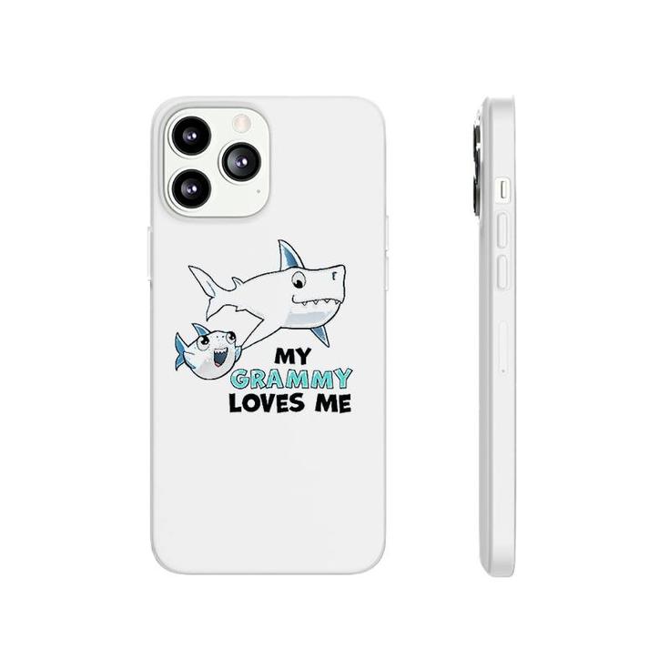 My Grammy Loves Me With Cute Sharks Baby Phonecase iPhone