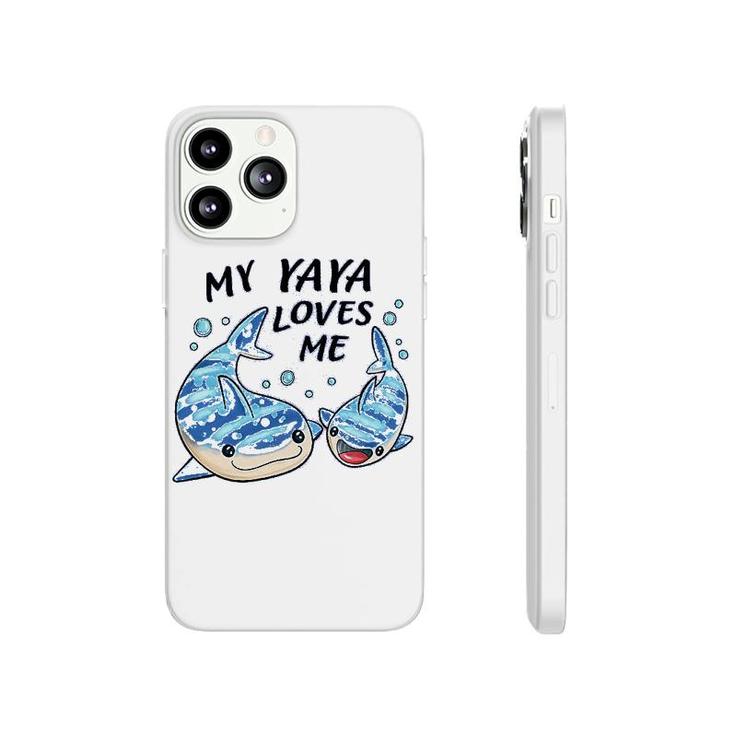 My Yaya Loves Me Whale Shark Phonecase iPhone