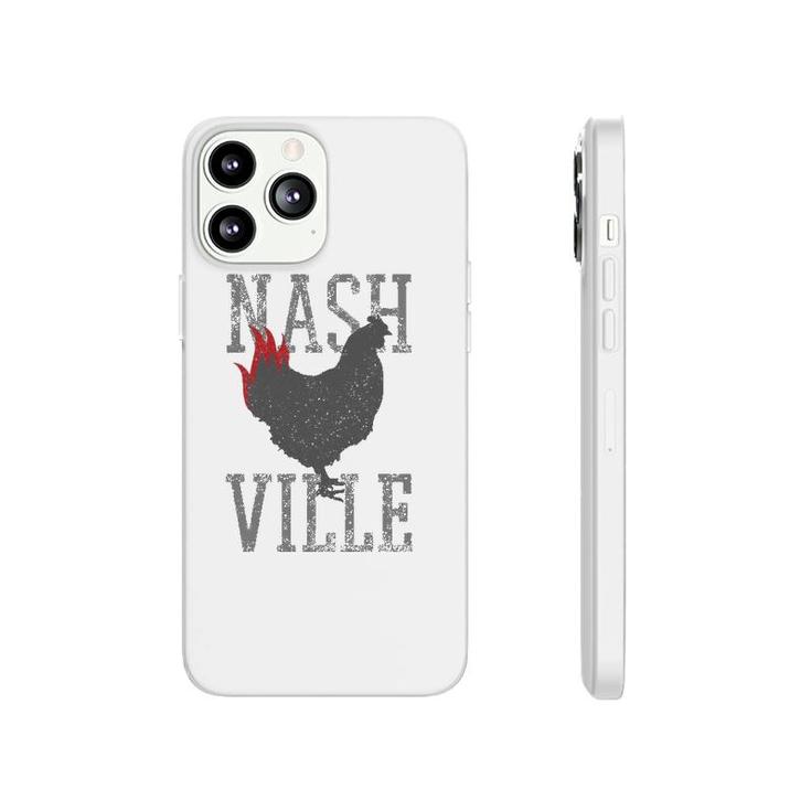 Nashville Tennessee Hot Chicken Music City Souvenir Gift Phonecase iPhone