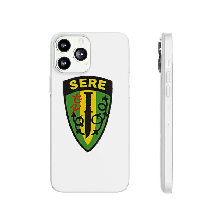 Navy Sere School Patch Image  Phonecase iPhone
