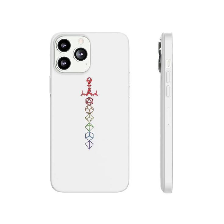 Nerdy Dice Set Collector Lgbt Pride Phonecase iPhone