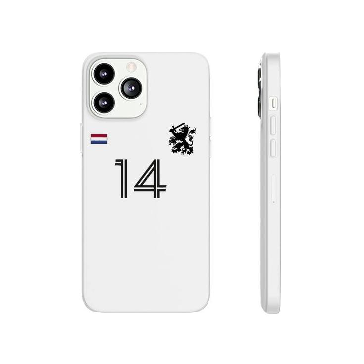 Netherlands Soccer Jersey Team Crest 14 Holland Dutch Lion Phonecase iPhone