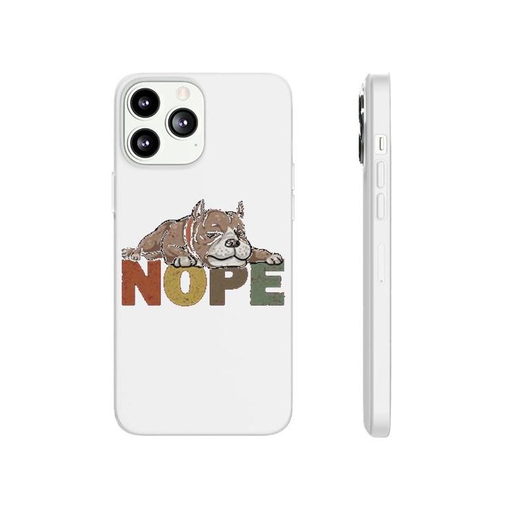 Nope Pitbull Phonecase iPhone
