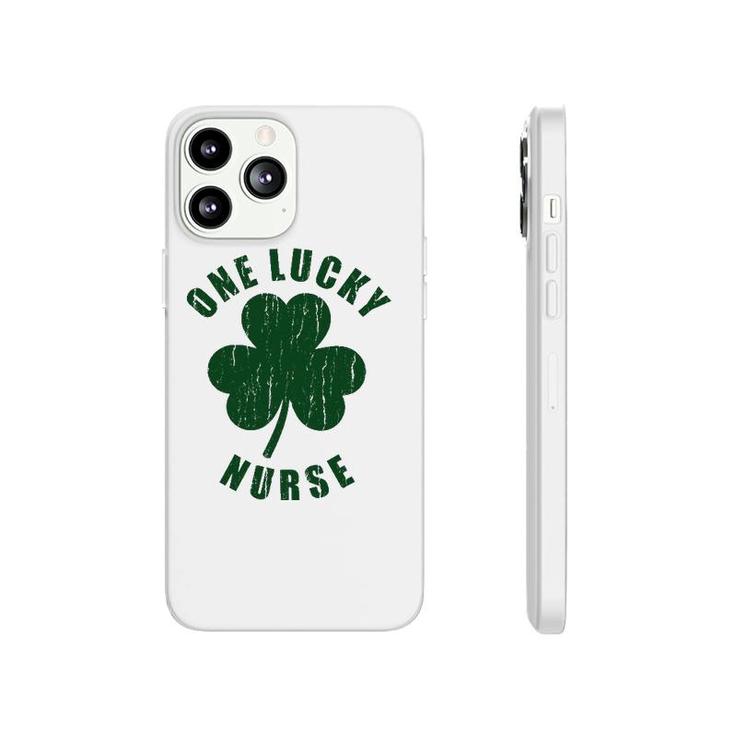 One Lucky Nurse Clover Happy St Patrick's Day  Phonecase iPhone
