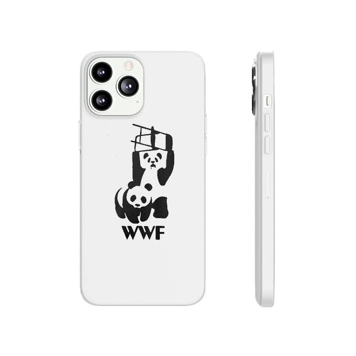 Panda Bear Wrestling Funny Panda Phonecase iPhone