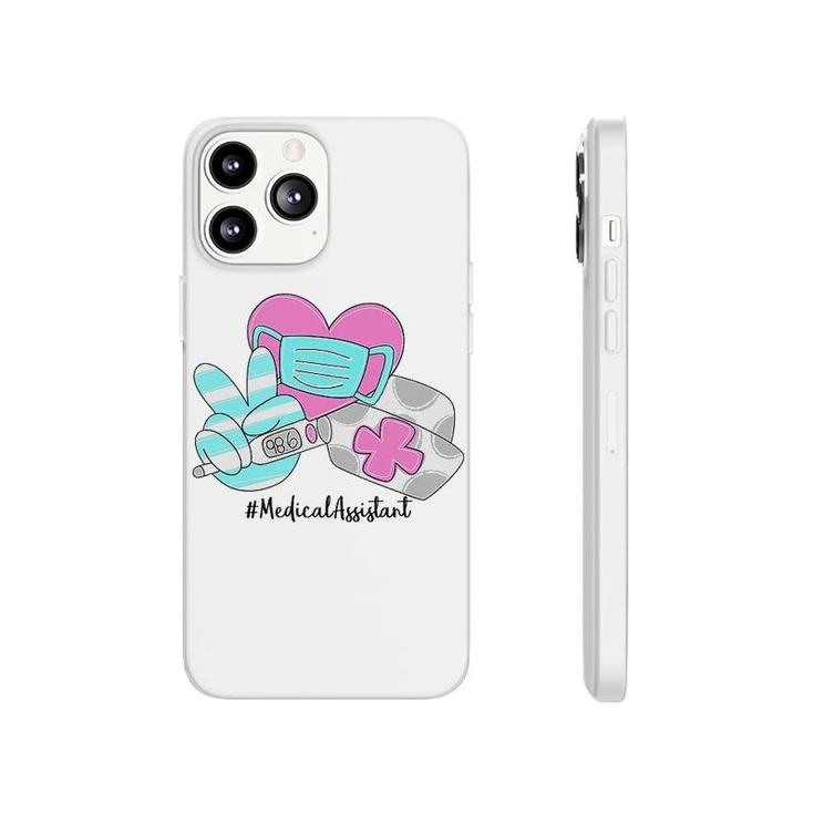 Peace Love Nursing Medical Assistant Phonecase iPhone