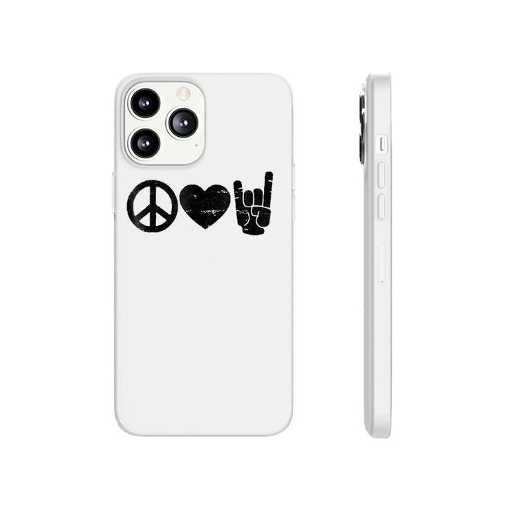 Peace Love Rock And Roll - Rock And Roll S Phonecase iPhone