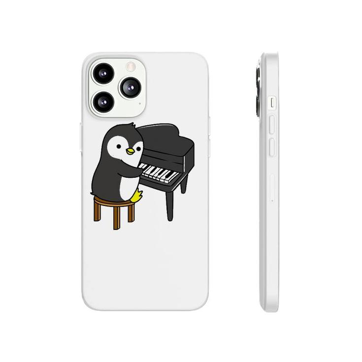 Penguin Playing Piano Pianist Gift Phonecase iPhone