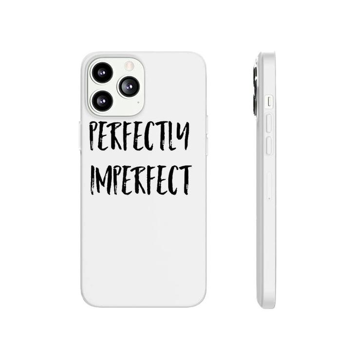 Perfectly Imperfect Raglan Baseball Tee Phonecase iPhone