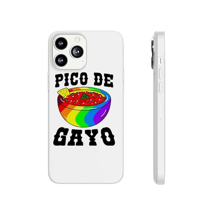 Pico De Gayo Rainbow Lgbt - Gay Pride Flag Salsa Phonecase iPhone