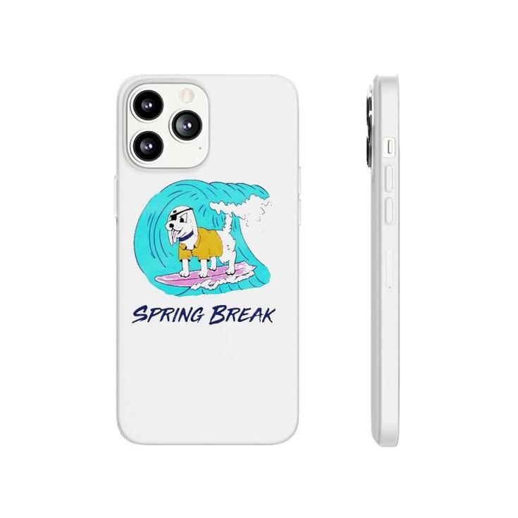Pirate Dog Spring Break Surfing Dog Beach Vacation Phonecase iPhone
