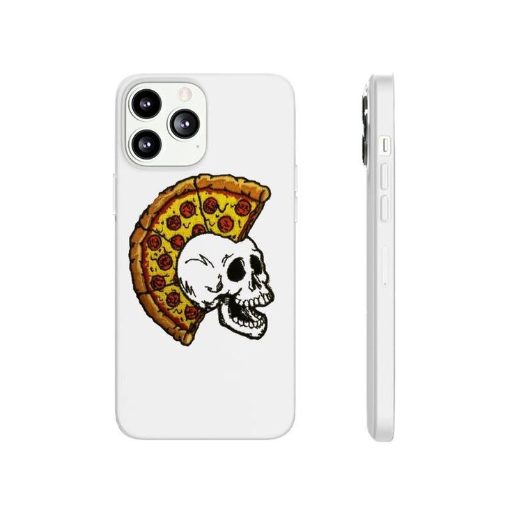 Pizza Mohawk Food Skull Phonecase iPhone