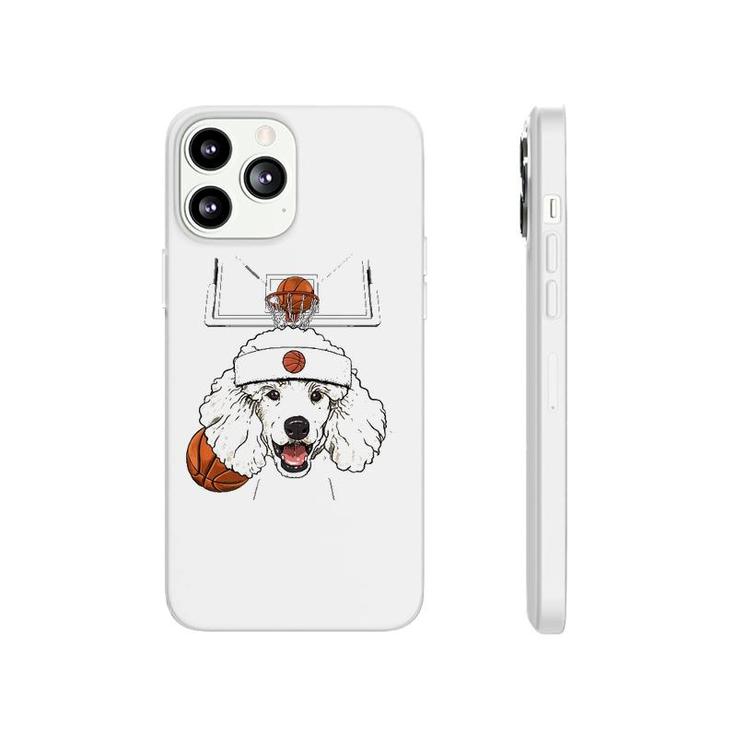 Poodle Basketball Dog Lovers Basketball Player  Phonecase iPhone
