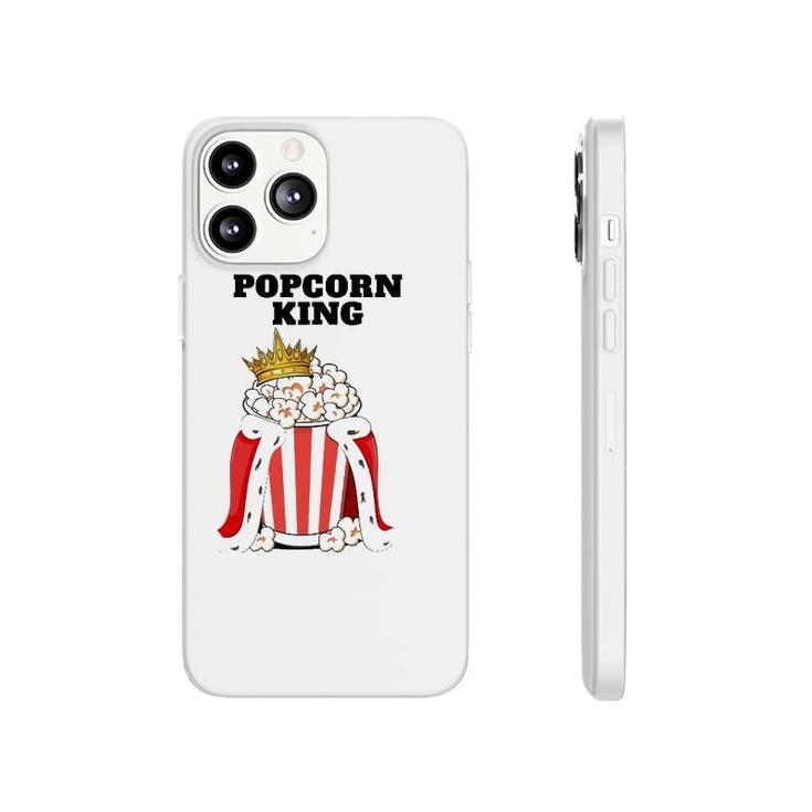 Popcorn King Mens Popcorn Lover  Cute Popcorn Phonecase iPhone