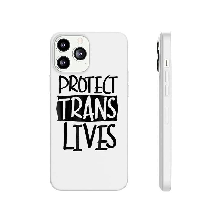 Protect Trans Lives - Lgbtq Pride S Phonecase iPhone