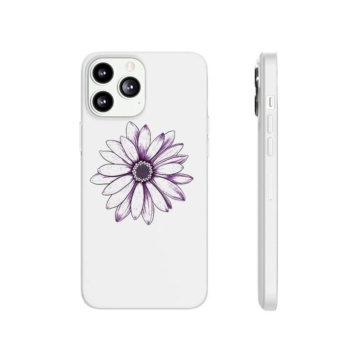 Purple Daisy Flower Lovers Gift Phonecase iPhone
