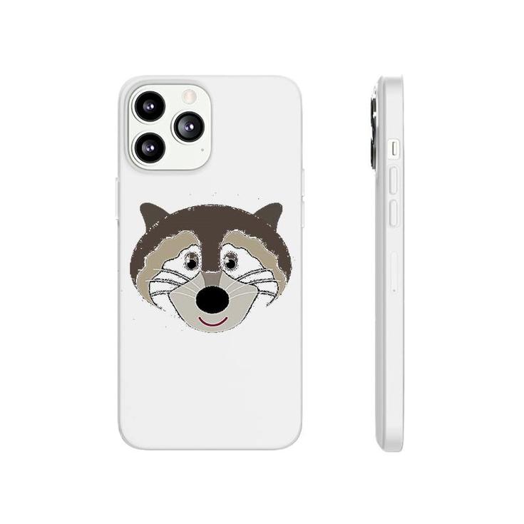 Raccoon Animal Face Phonecase iPhone