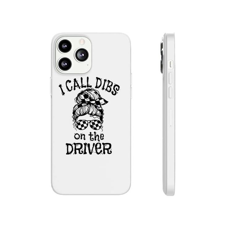 Race Wife Racing Stock Car Dirt Track Racing Dibs On Driver Phonecase iPhone