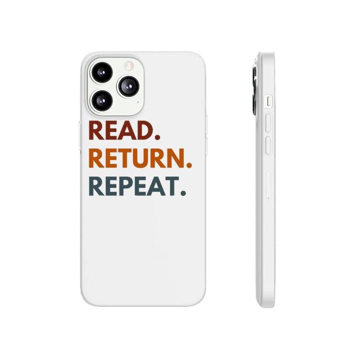 Read Return Repeat, Retro Reading Phonecase iPhone