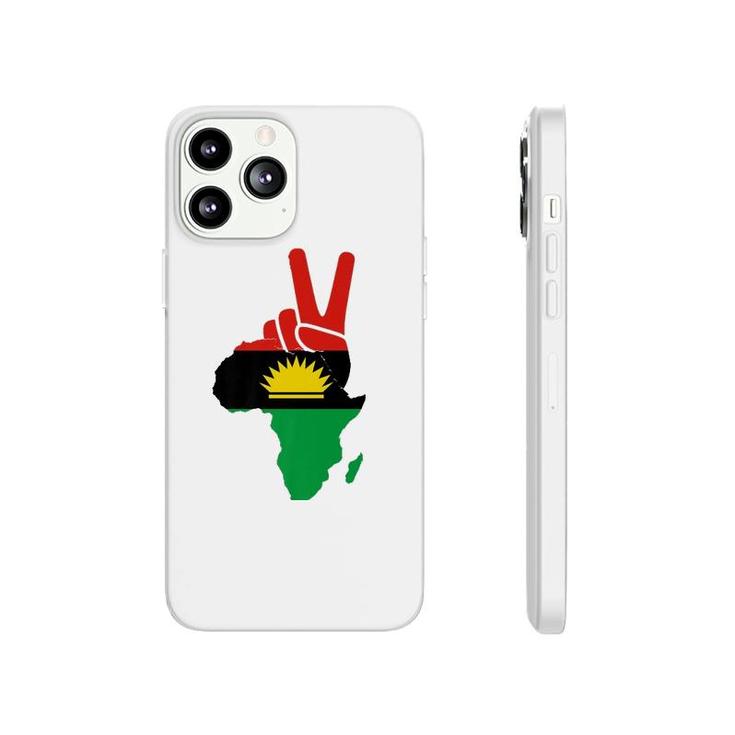Republic Of Biafra Nigeria Biafran Peace Flag Of Biafra Premium Phonecase iPhone