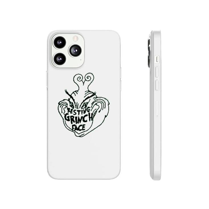 Resting Grinch Face Phonecase iPhone