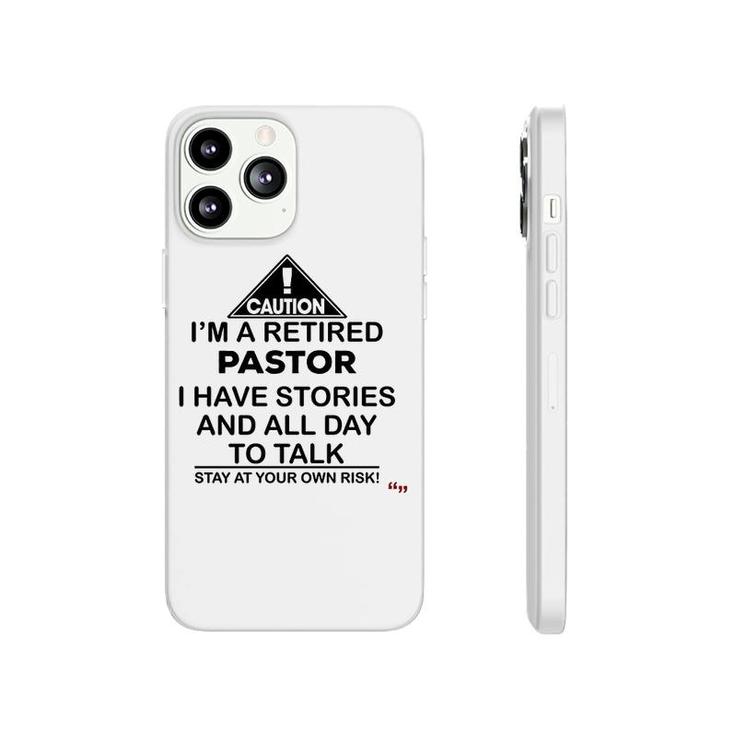 Retirement Gift For Retired Pastor Phonecase iPhone