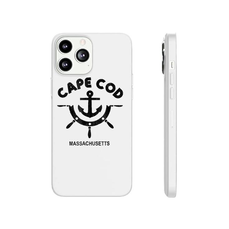 Retro Cape Cod Massachusetts Anchor Distressed Phonecase iPhone