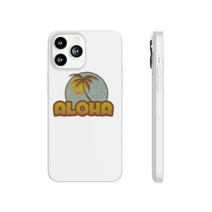 Retro Hawaii Tee Vintage Aloha Sunset Beach Phonecase iPhone