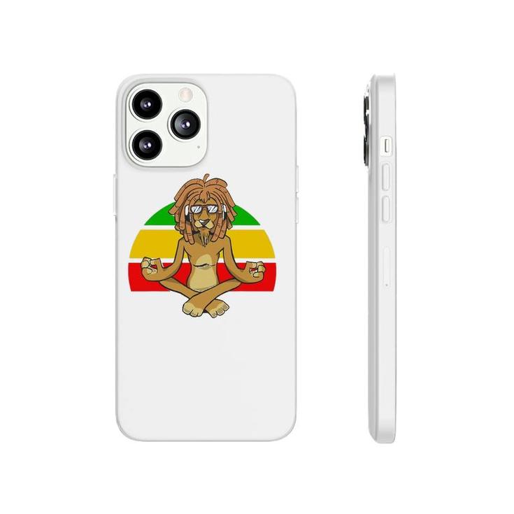 Retro Jamaican Rasta Lion Phonecase iPhone