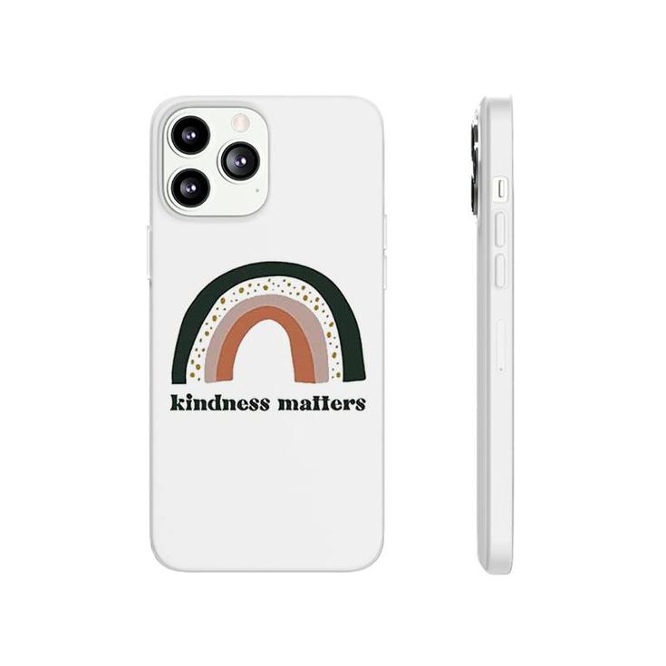 Retro Rainbow Kindness Matters Phonecase iPhone