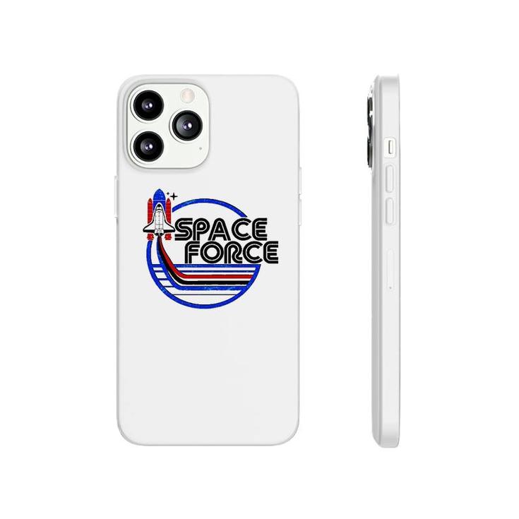 Retro Usa American Space Force Emblem Phonecase iPhone