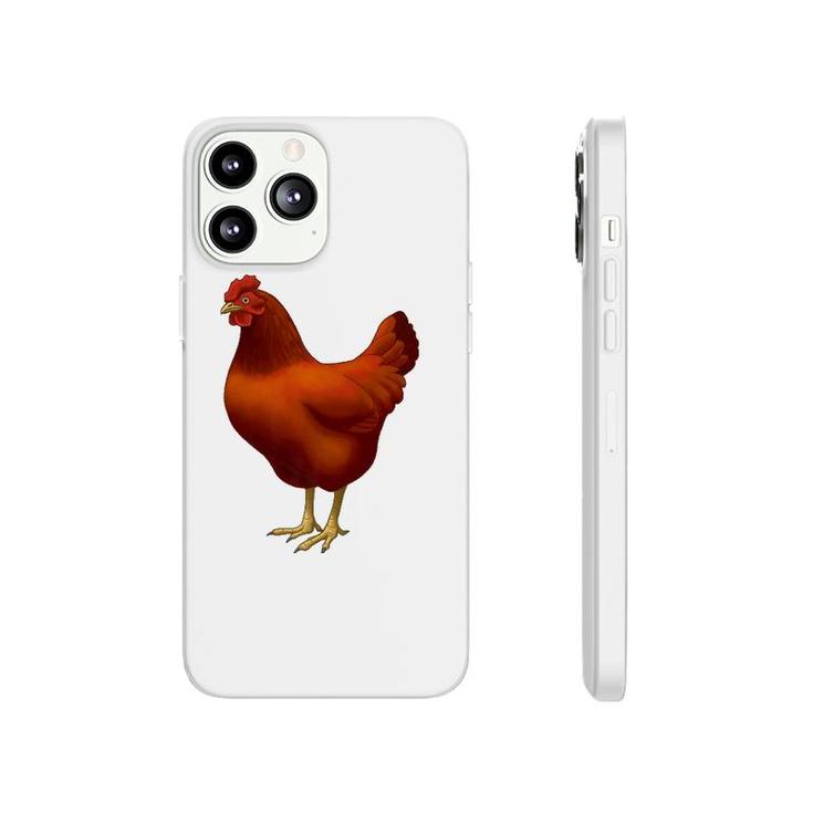 Rhode Island Red Hen Chicken Lover Phonecase iPhone