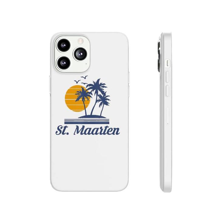 Saint St Maarten Caribbean Island Country Beach Tank Top Phonecase iPhone
