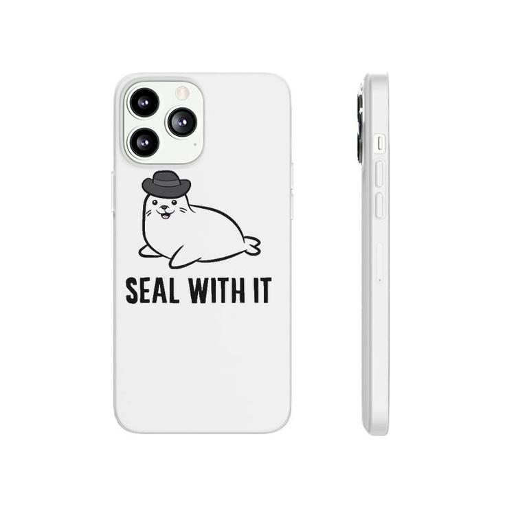 Seal With It Cute Seal Animal Lover Phonecase iPhone