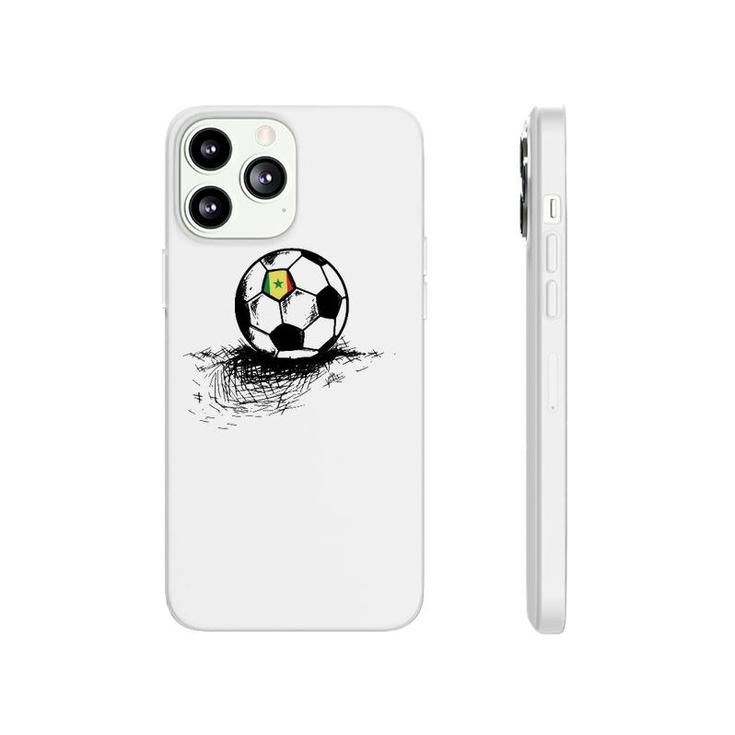 Senegal Soccer Ball Flag Jersey Senegalese Football  Phonecase iPhone