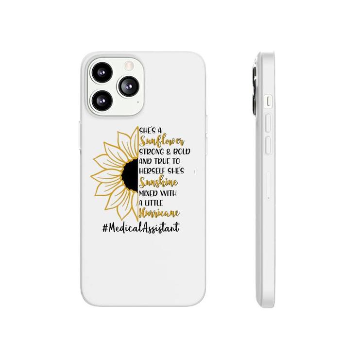She A Sunflower Medical Assistant Phonecase iPhone