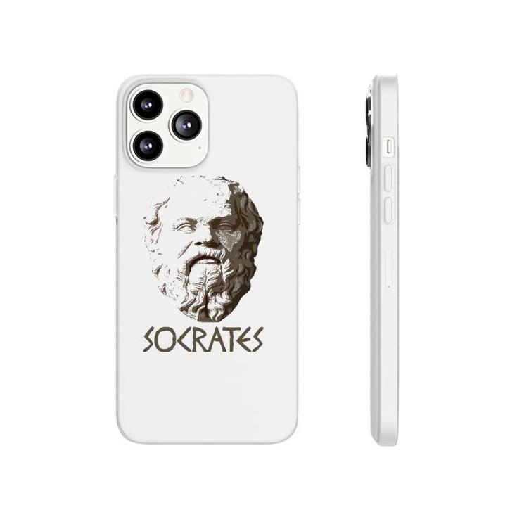 Socrates Greek Philosophy Philosopher Greece Tee Phonecase iPhone